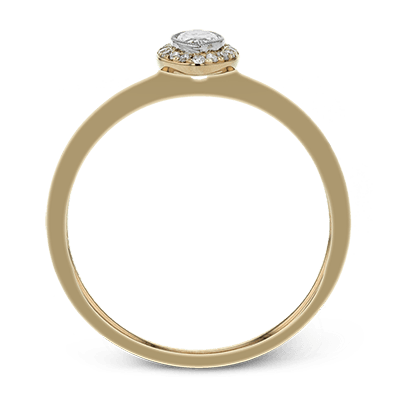 LR1170-MQ ENGAGEMENT RING