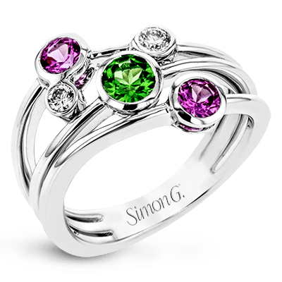 designer colored rings simon g jewelry