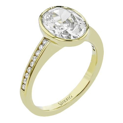 LR4087-OV ENGAGEMENT RING