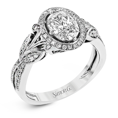 TR629-OV ENGAGEMENT RING